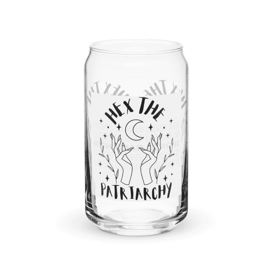 Hex The Patriarchy glass cup product image (2)