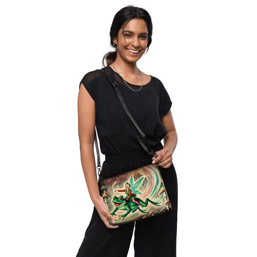 Enchanted Frog Fairy Crossbody Bag - Whimsical Purse product image (10)