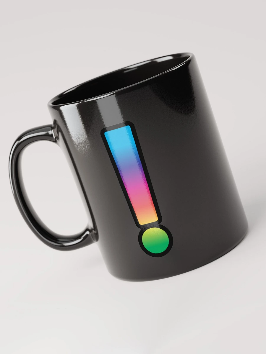 Excited Coffee Mug in Black product image (6)