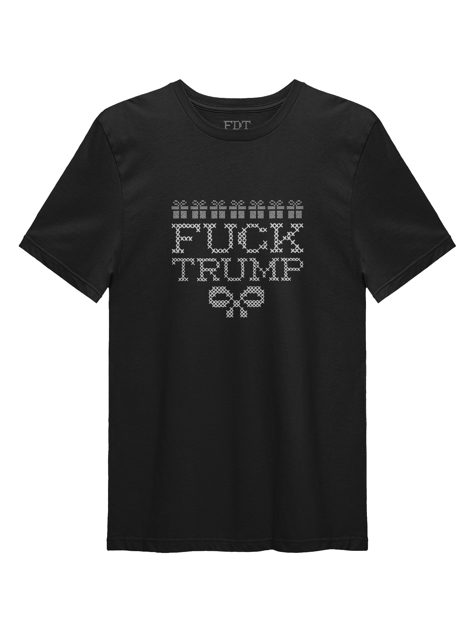 FDT Cross-Stitch Tee | Brand Next Level product image (1)