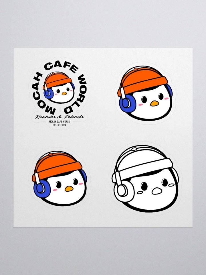 MCW. Beanies & Friends Sticker Sheet product image (1)