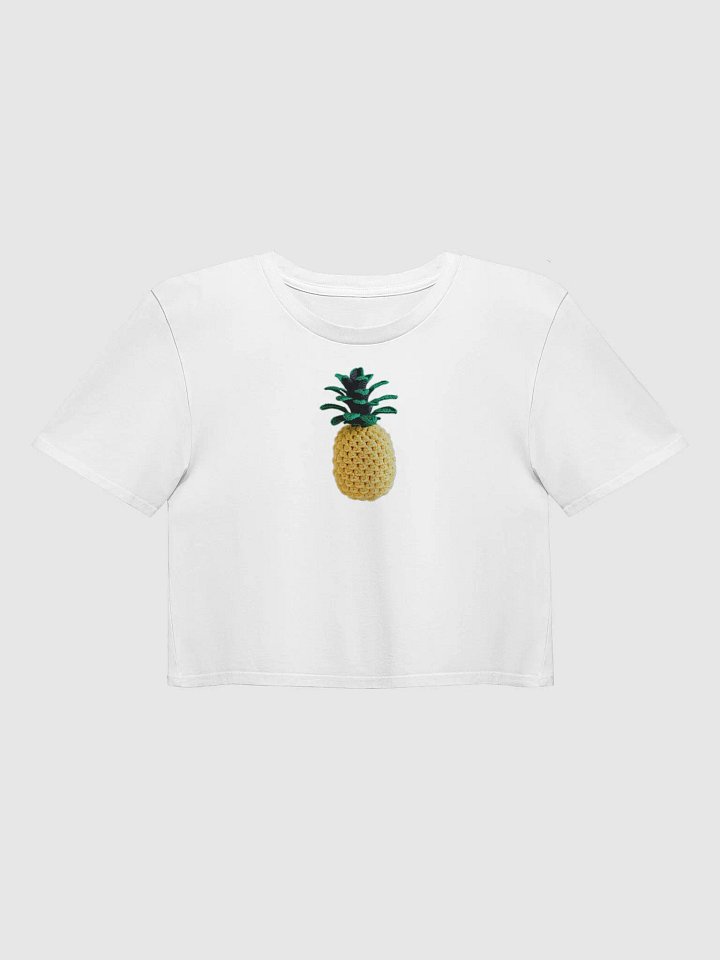 CozyAvocado Women's Premium Pineapple Crop Top #6 product image (1)