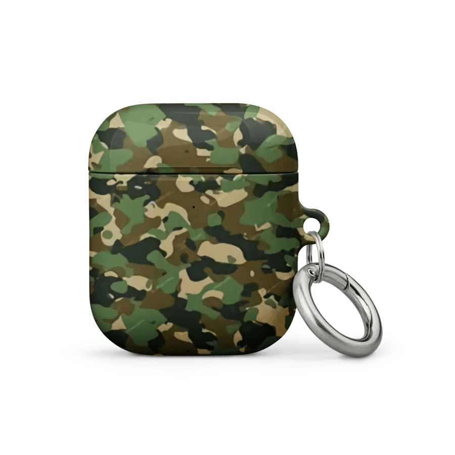 Green Camo AirPod Case product image (1)