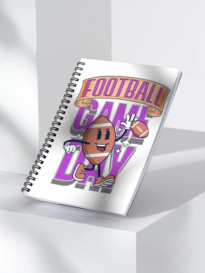 Game Day Football Fun Spiral Notebook product image (2)