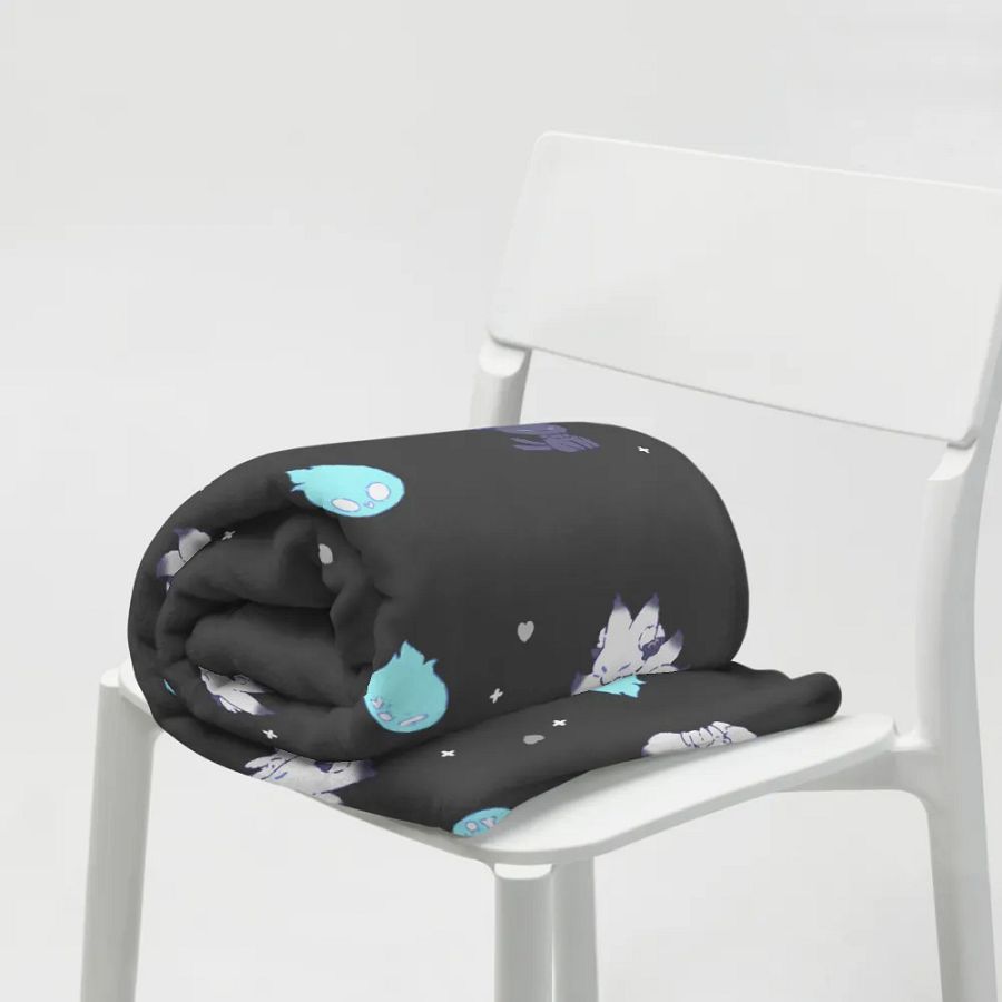meiya, meinya & wisps blanket (black) product image (7)