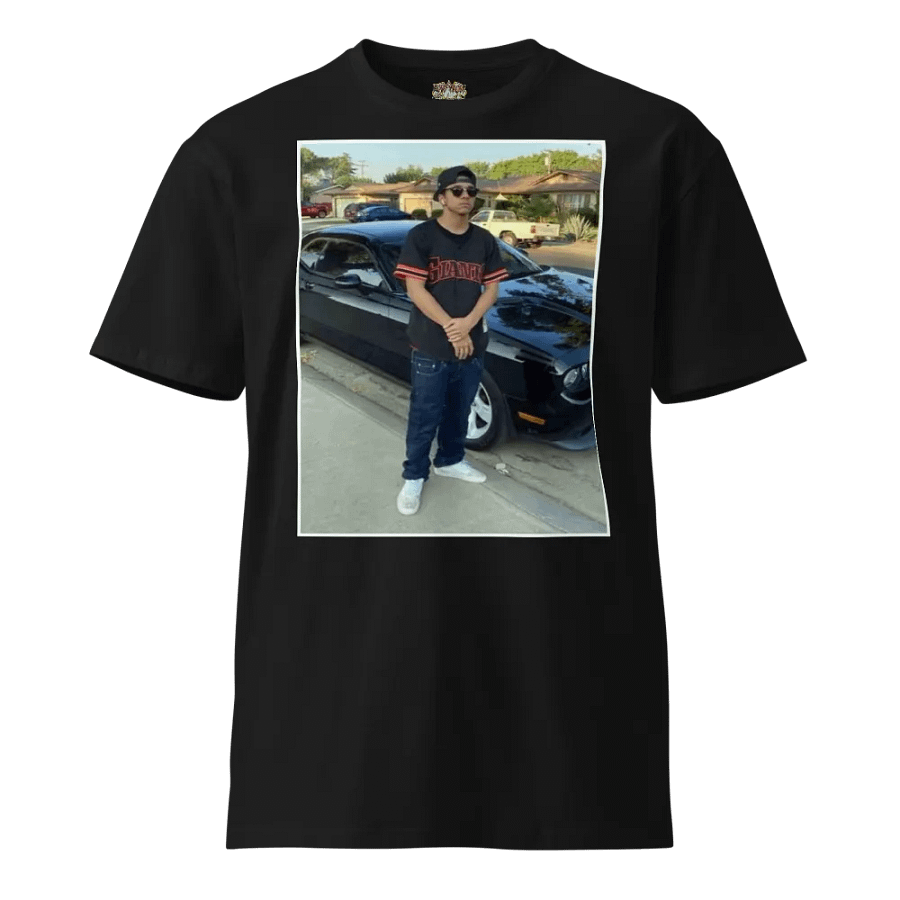 Black Bino T-Shirt Premium Heavyweight Tee product image (1)