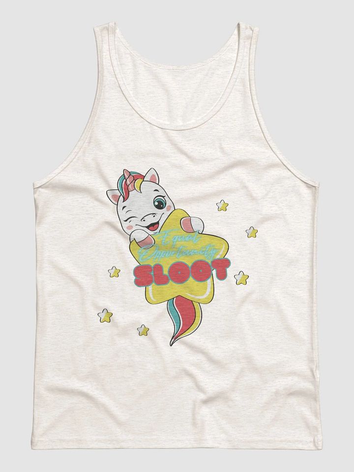 Equal Opportunity SLOOT Unicorn Tank Top product image (1)