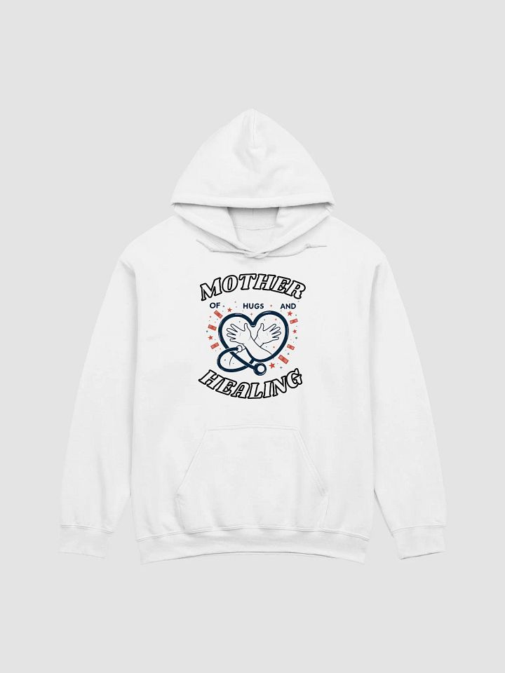 mother of Hugs and healing, Stethoscope Hoodie product image (9)