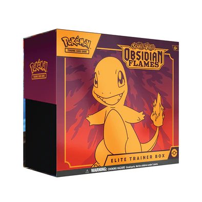 Pokemon TCG Scarlet and Violet - Obsidian Flames - Elite Trainer Box product image (1)