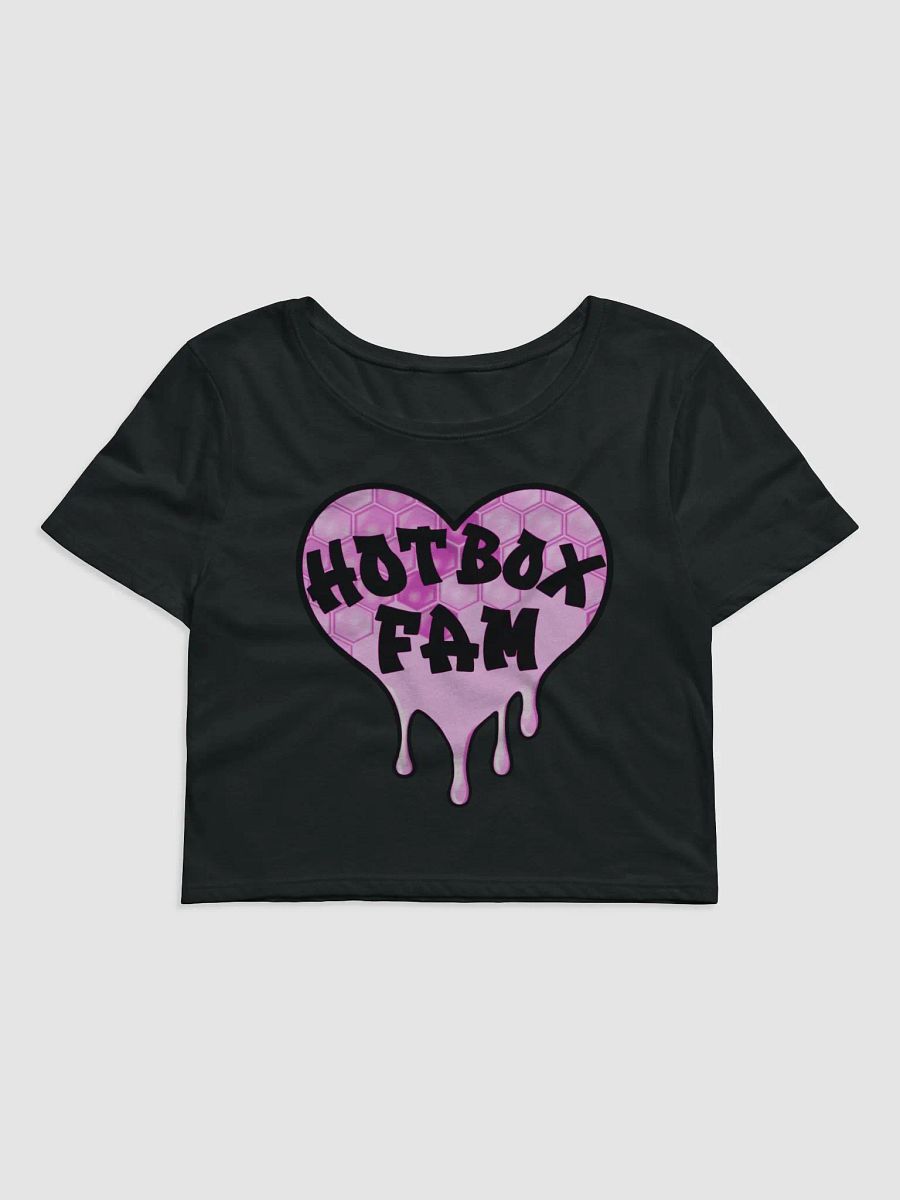 HOT BOX FAM PINK LOGO CROP TOP product image (1)