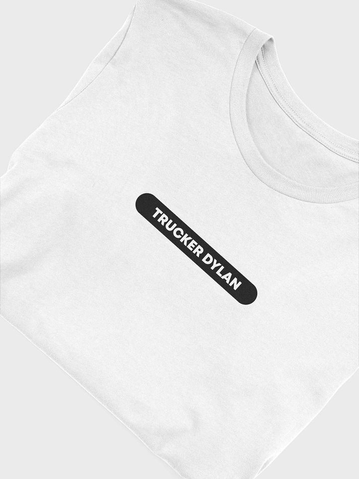 Trucker Dylan Cut Out Black Logo T-Shirt - Light product image (1)
