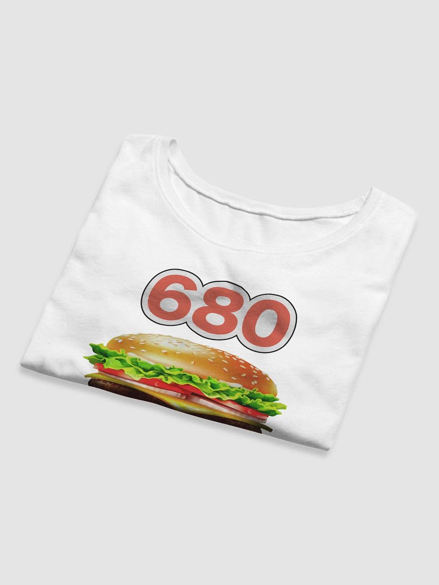 No More Heroes - 680 Kcal cropped t-shirt product image (8)