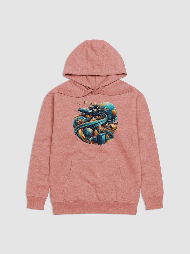 Cotton Heritage Unisex Premium Hoodie | AI-Crafted Icons Perfect for Travel Lovers product image (2)