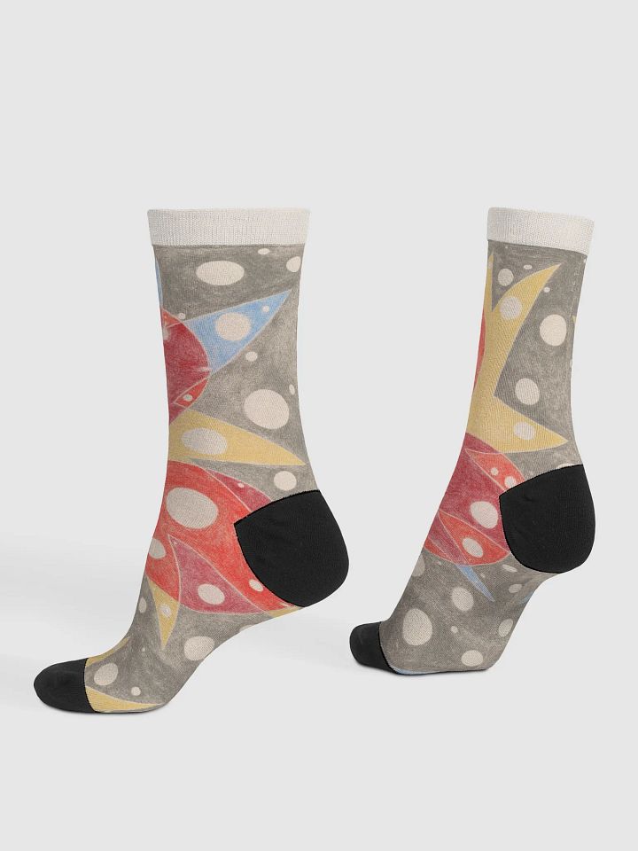 Cartoon conflict crew socks product image (1)