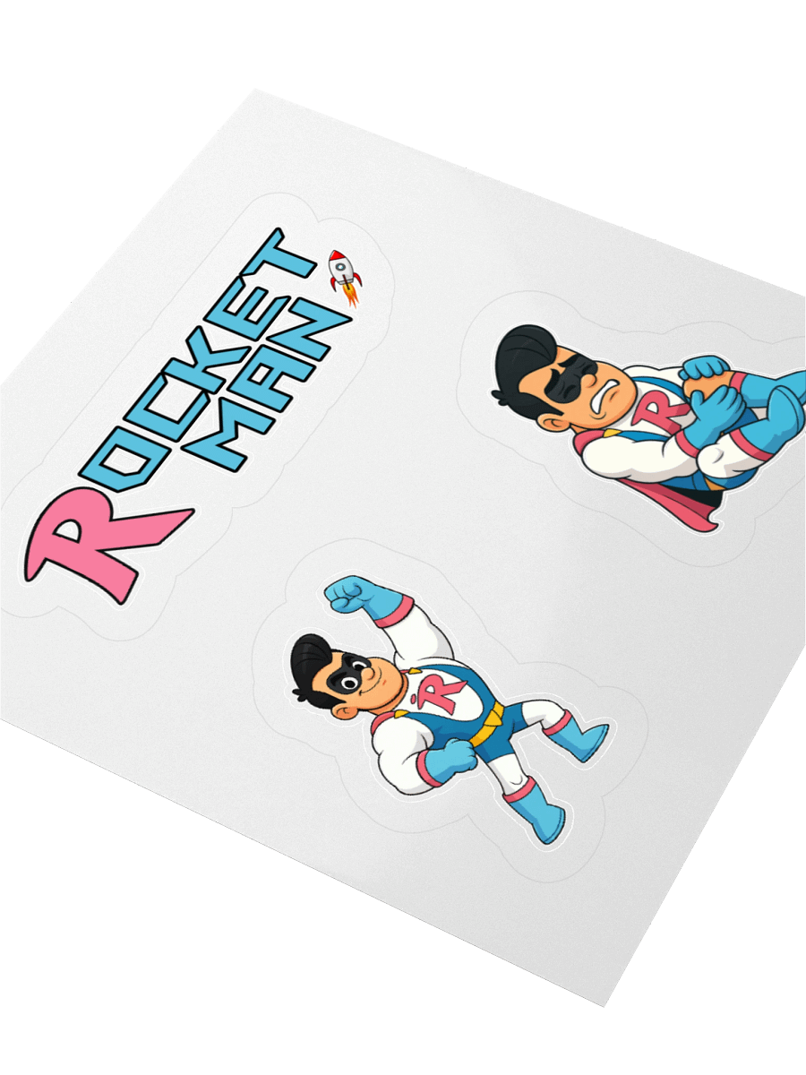 Rocket Man Stickers product image (9)