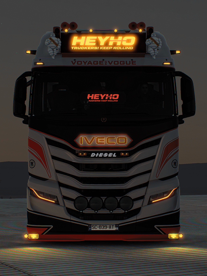 Iveco S Way Paintjob | Changeable Multi Color Skin | Compatible with Tuning Pack by MDT product image (1)