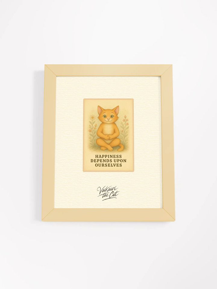 Vaikauri the Cat Happiness Artprint product image (2)