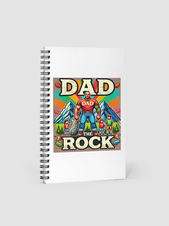 Dad: The Rock Spiral Notebook product image (1)