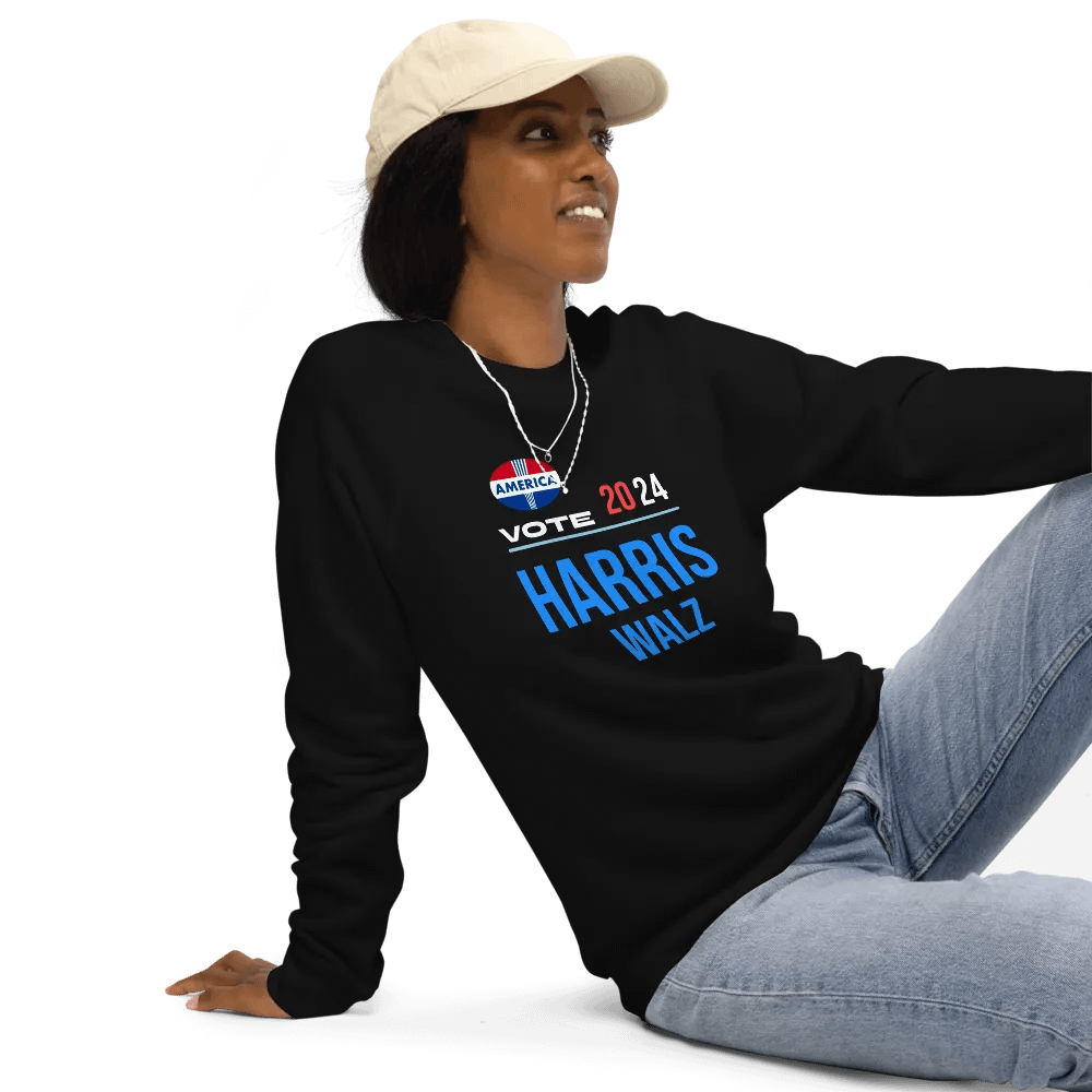 America Vote 2024 Harris Walz Long Sleeve Pullover product image (12)