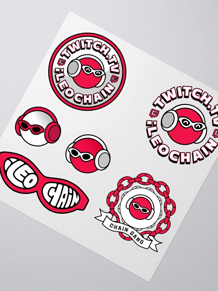 Twitch Supporter iLeoChain Sticker Pack product image (2)