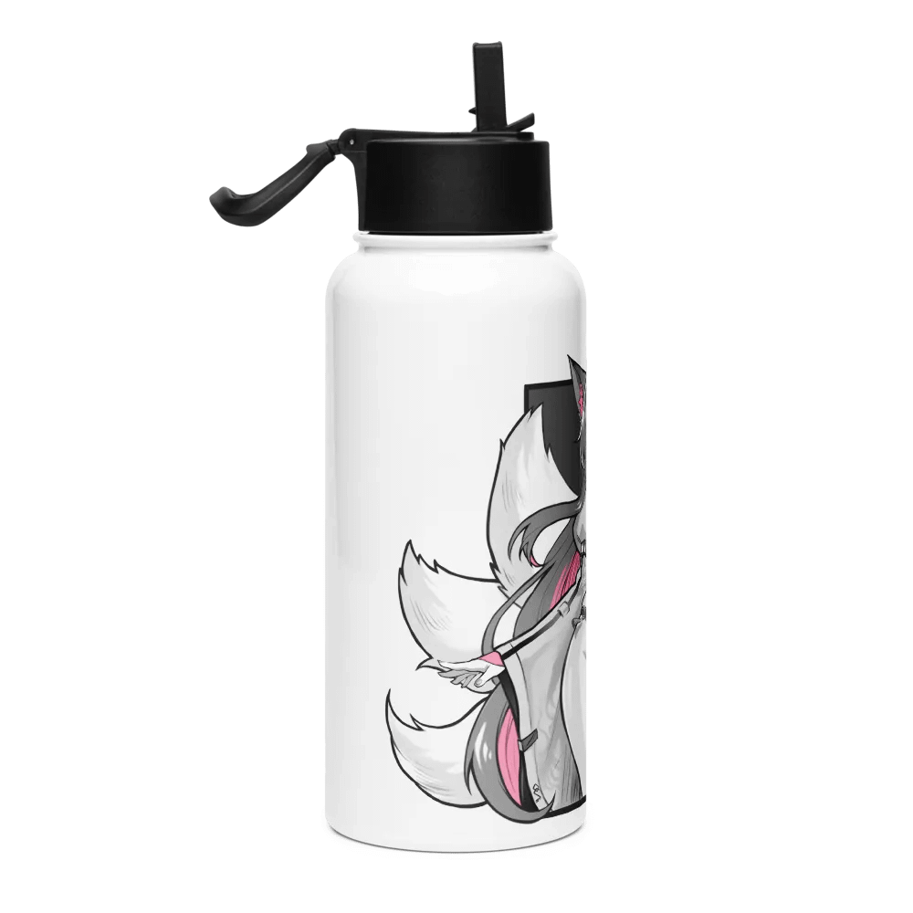 Aizuke Kitsune Stainless Steel Water Bottle product image (4)