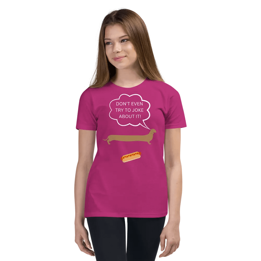 Dachshund dog T-shirt / dog t-shirt / children t-shirt / funny t-shirt / pet t-shirt / animals t-shirt / hot dog t-shirt / hotdog t-shirt product image (2)