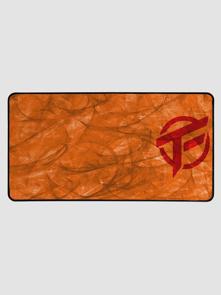 TopFrag™ Blood Orange Emblem Desk Mat 15.5" x 31.5" product image (1)