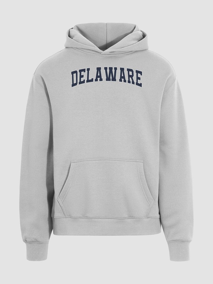 Delaware Vintage Varsity Unisex Premium Oversized Hoodie product image (1)