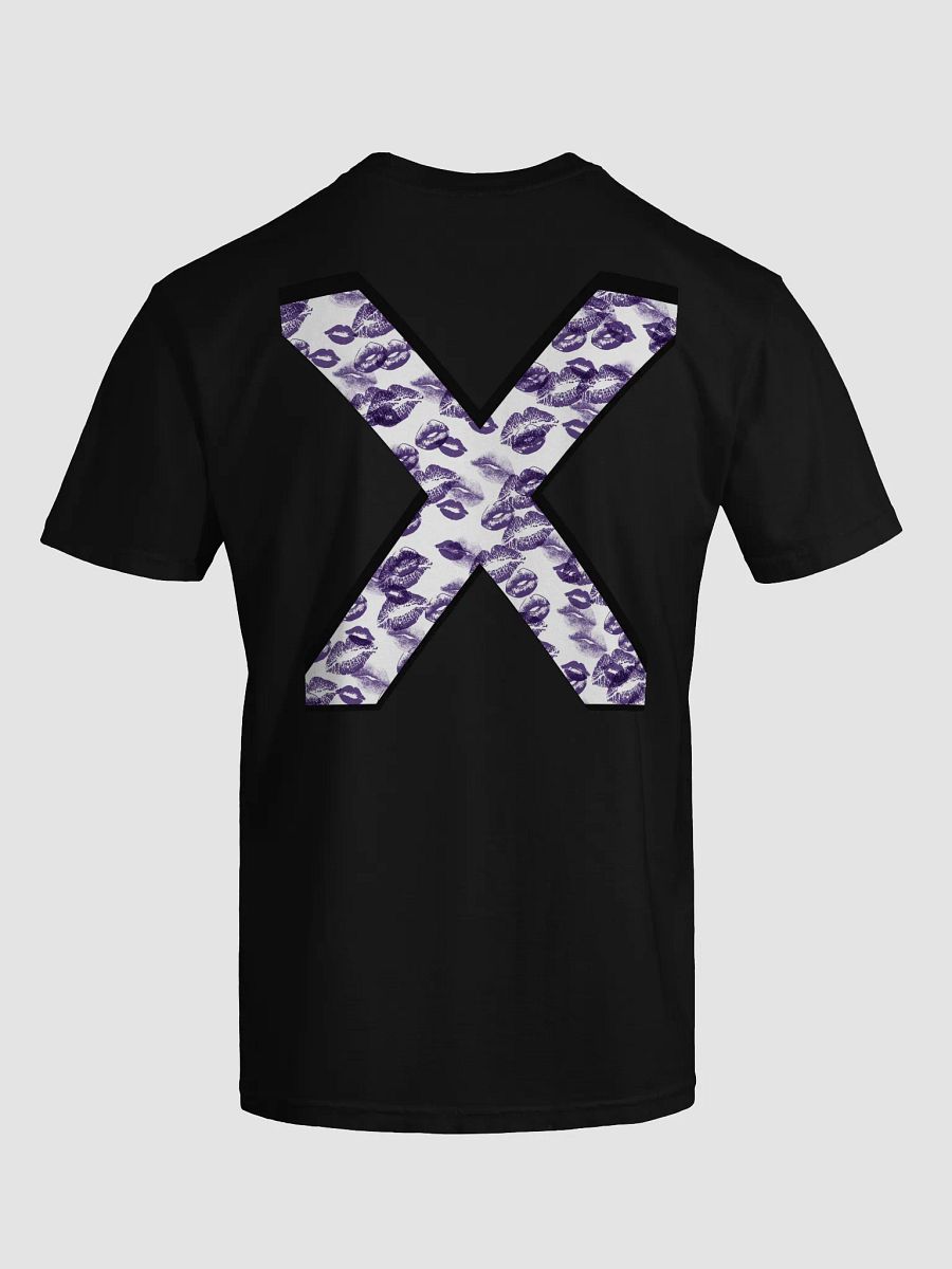 White X Purple Lipstick Kisses Shirt product image (71)