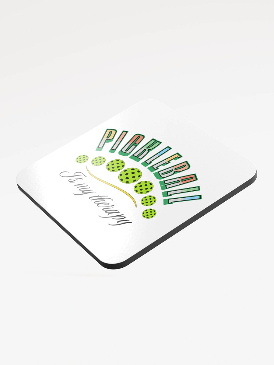 Pickleball Is My Therapy Coaster Set product image (3)