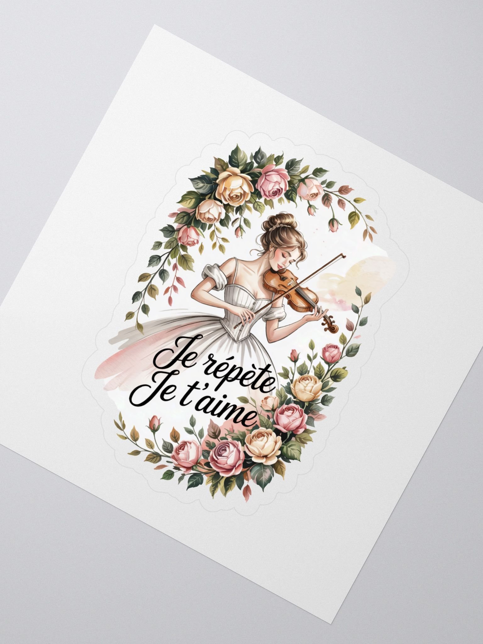 Je répète Je t'aimee Stickers product image (2)