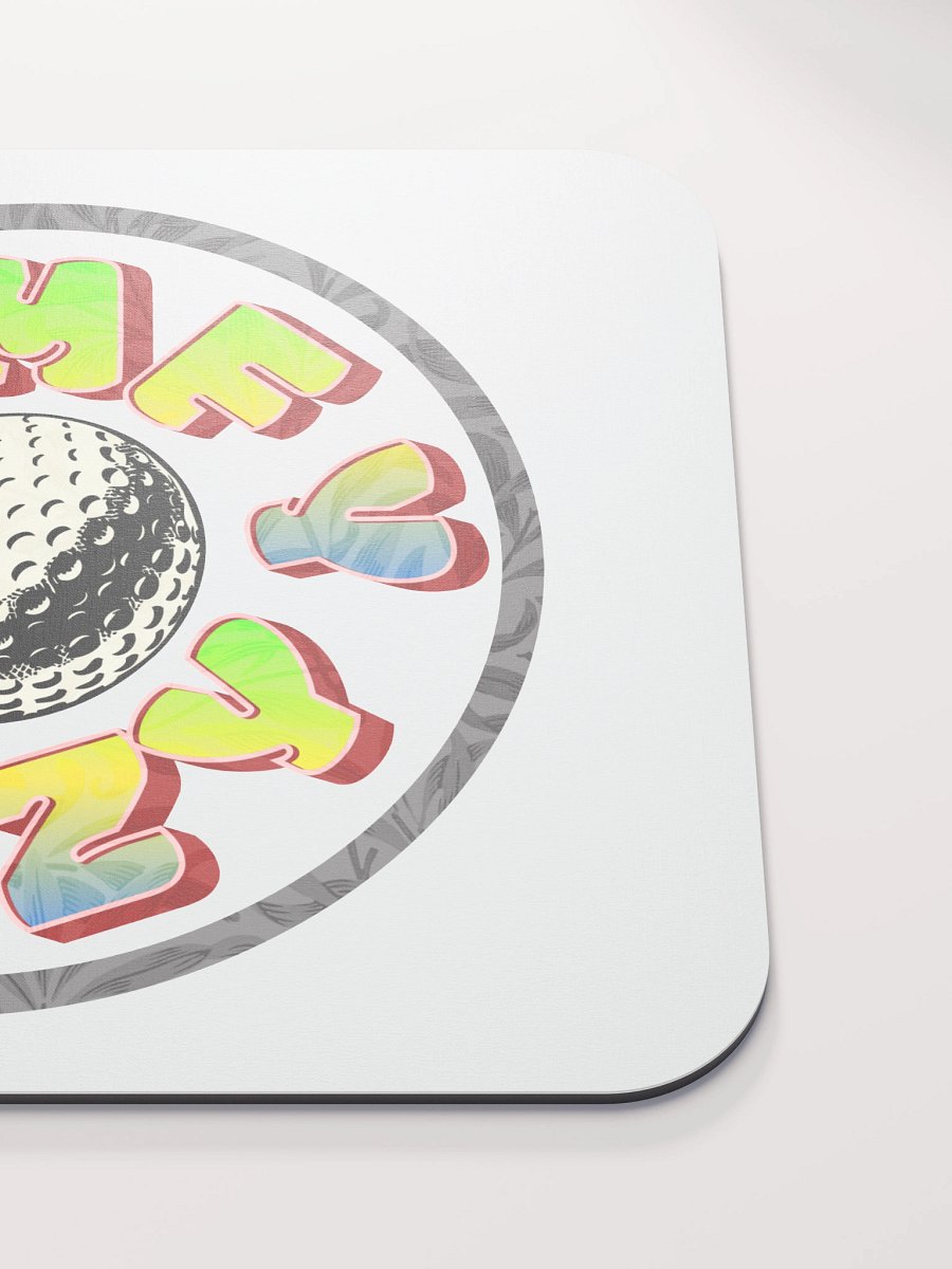 Comfy Cozy Golf Ball Mouse Pad product image (5)