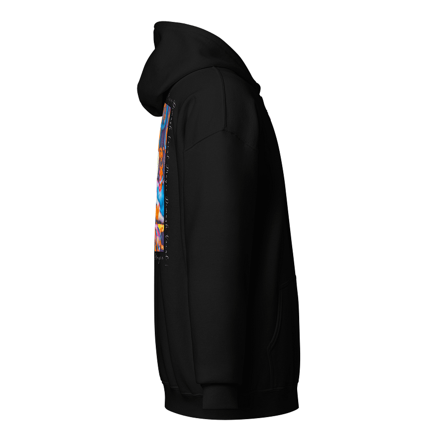 Singer From Kazakhstan Zippered Gildan Unisex Hoodie product image (5)