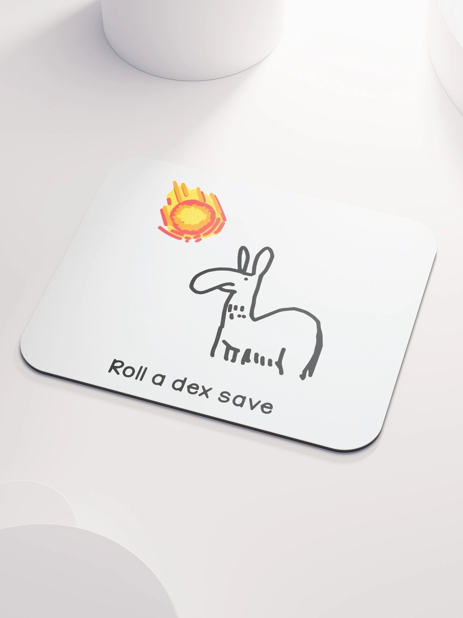 Roll a Dex Save - Mousepad/Dice Mat product image (3)