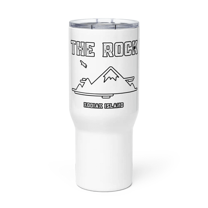 The Rock Travel Mug (White) product image (3)