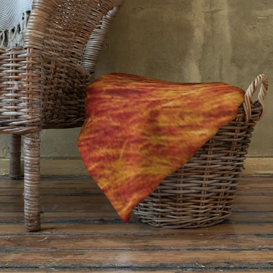 Fuzzy Orange Dream Throw Blanket product image (22)