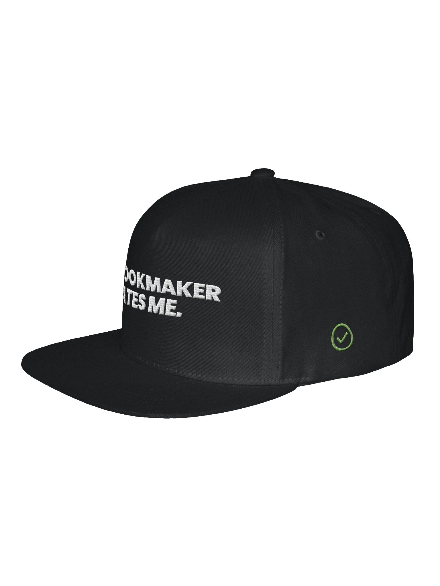 MY BOOKMAKER HATES ME Yupoong Flat Snapback Cap product image (4)