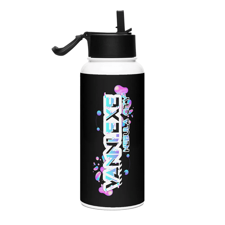 VanniEXE Stainless Steel Water Bottle with a Straw Lid product image (1)