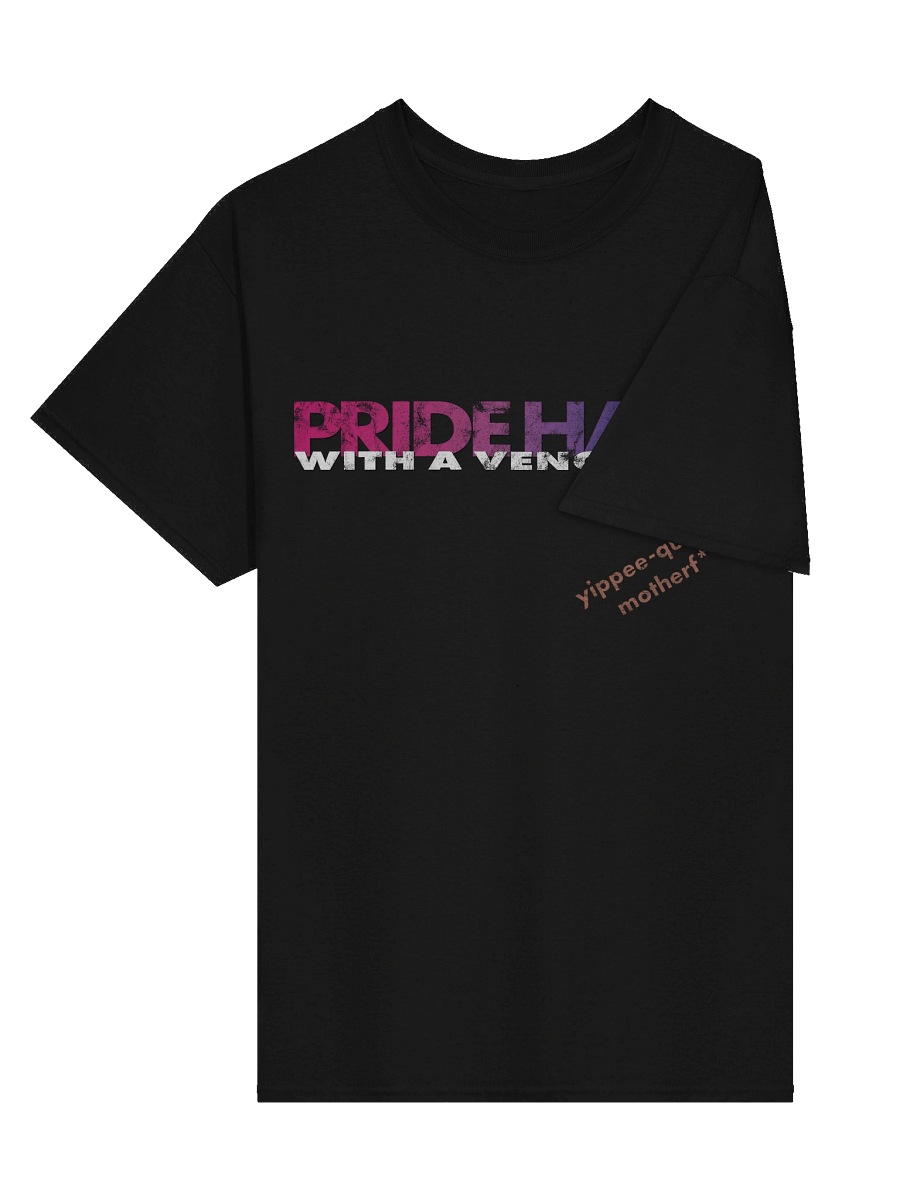 Bisexual "Pride Hard" Tee product image (3)