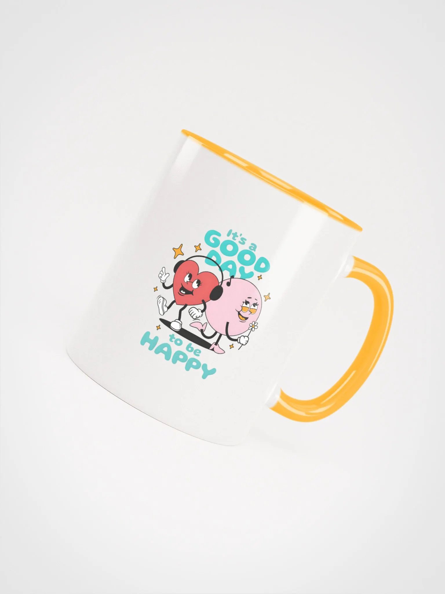 Happy Hearts Ceramic Mug - A Happy Good Day product image (4)