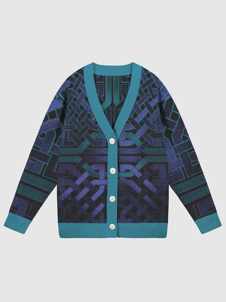 Blue Celtic Knot Cardigan product image (3)