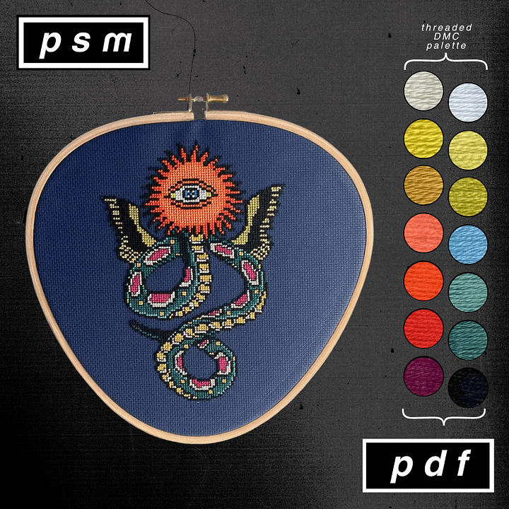 Dan Higgs Seraph Serpent Alternative Palette Pattern product image (1)