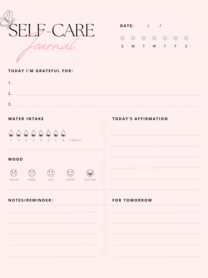Mindful Selfcare Planner product image (2)