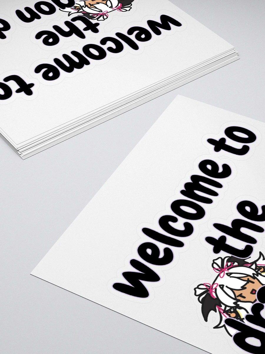 Welcome to the Dragon Degen Kiss Cut Sticker! product image (10)