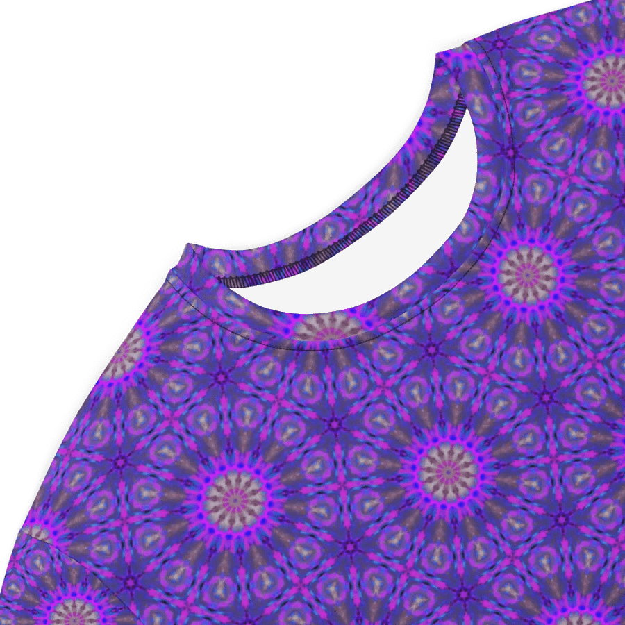 Abstract Magenta Vibes T Shirt Dress product image (5)