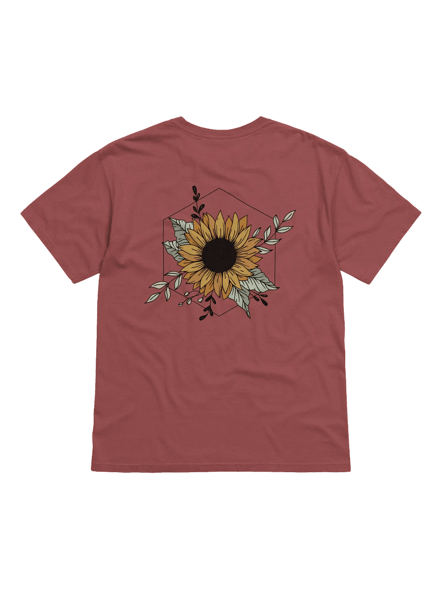 Geometric Sunflower Heavyweight Tee product image (2)