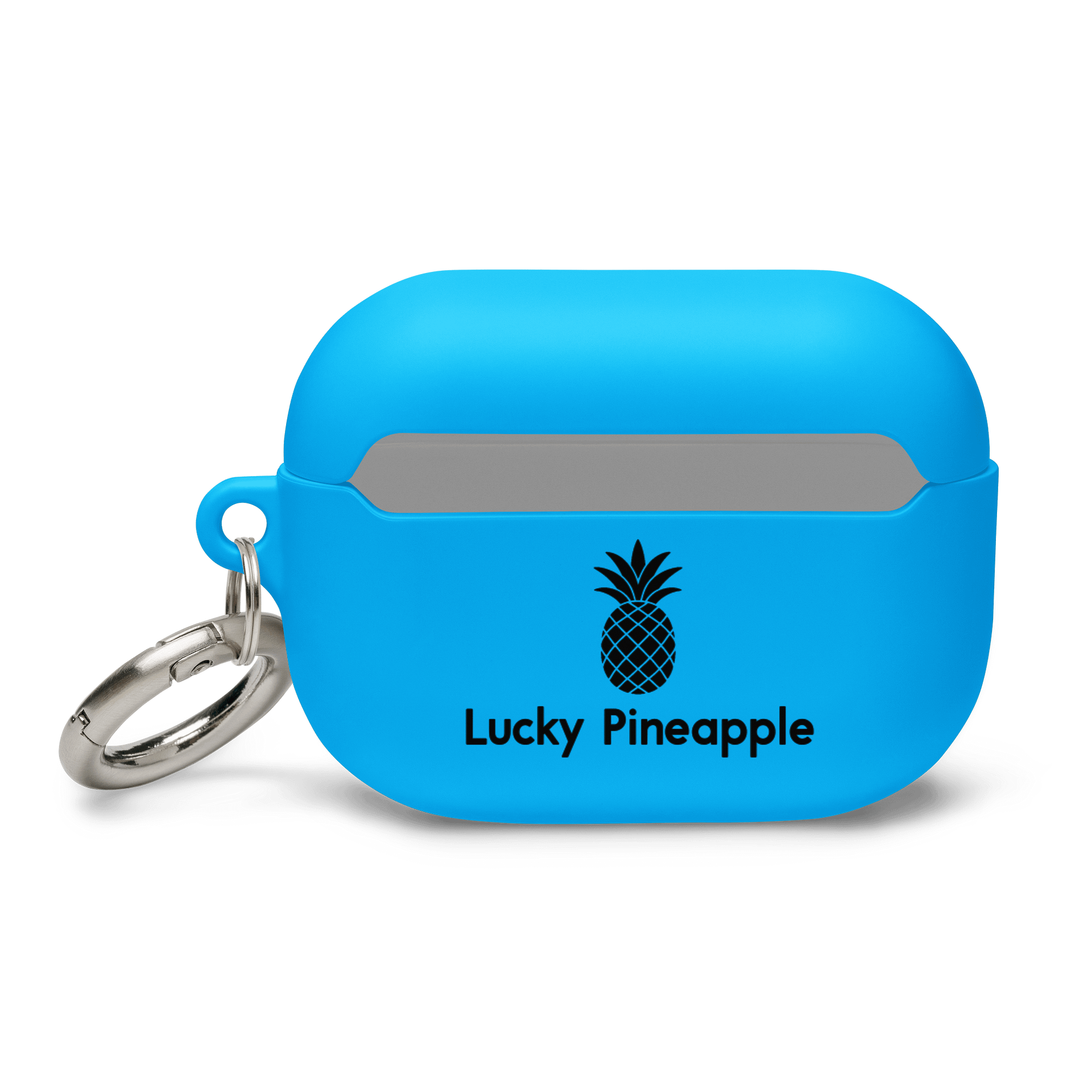 Lucky Pineapple Films Logo Bright Blue AirPods® Case product image (2)