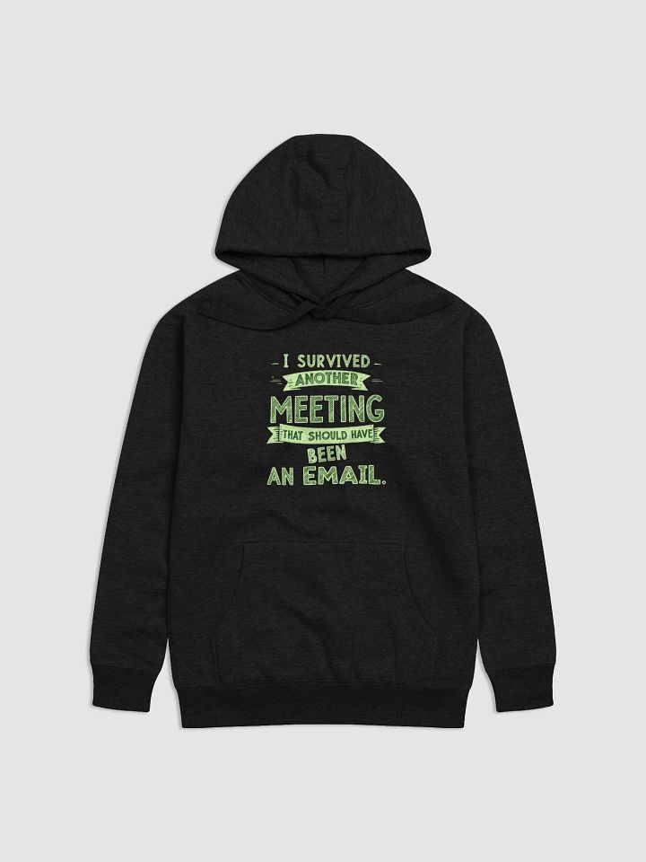 Email Meeting Survivor Cotton Heritage Unisex Premium Hoodie product image (4)