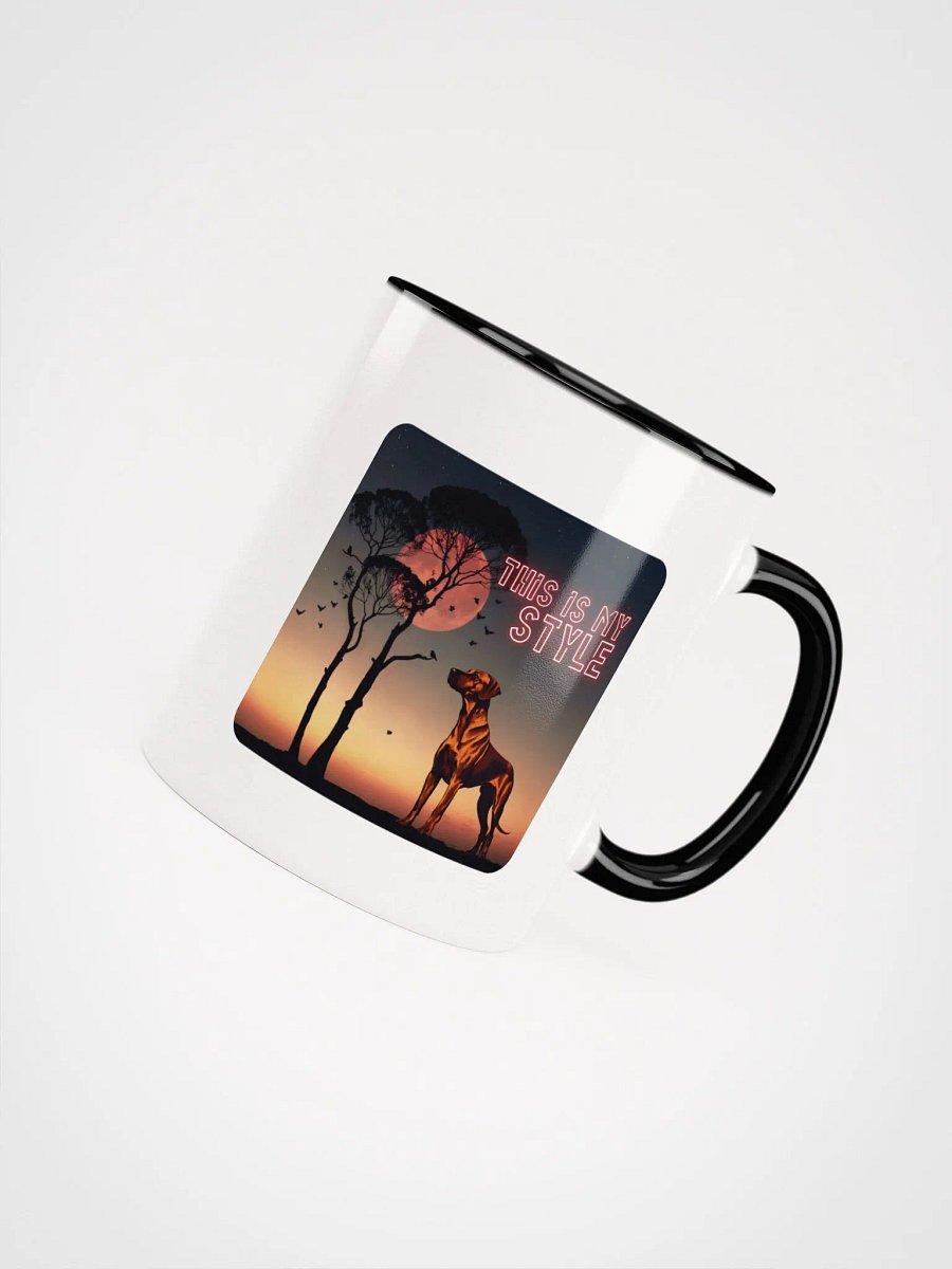 Rhodesian Ridgeback Style Sunset Ceramic Mug product image (7)