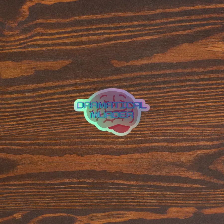 DRAMAtical Murder on my Brain Holographic Sticker product image (5)